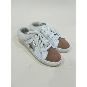 Vintage Havana White Sherpa Lined Womens 6 Slip on Sneaker
